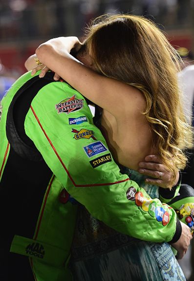 Kyle and Samantha Busch Noah Throttled, Kyle Busch Nascar, Dexter Laboratory, Nascar Driver, Dirty Air, Dream Boyfriend, Kyle Busch, Just Pray, Car Driving