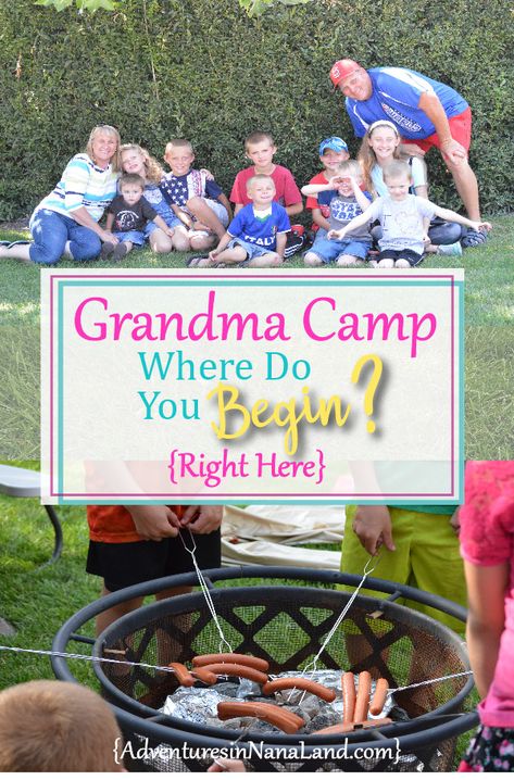 Camp Grandma Ideas, Cousin Camp Themes, Grandma Camp Ideas Fun Activities, Grandma Camp Ideas, Cousin Camp Ideas, Sensory Room Ideas, Grandma Journal, Grandparents Activities, Grandma Camp