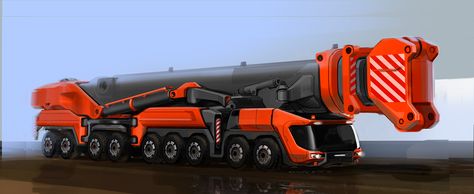 Cj Jeep, Heavy Construction Equipment, Large Truck, Truck Cranes, Concept Car Design, Expedition Vehicle, Heavy Machinery, Super Luxury Cars, Truck Design