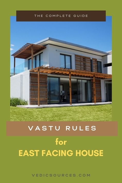 Vastu House East Facing, East Facing House Plan Vastu With Puja Room, East Facing House Plan Vastu, Feng Shui House Plans, Feng Shui House Layout, East Facing House Plan, Plan Building, West Facing House, North Facing House