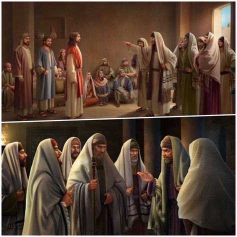 Do you wish to know the root of why the Pharisees opposed Jesus? Do you wish to know the substance of the Pharisees? They were full of fantasies about the Messiah. What’s more, they believed only that the Messiah would come, yet did not seek the truth of life. #Bible_study #best_bible_study #Learn_the_bible#Seeking_God #Knowing_God #Look_up_to_God#God's_mercy #God's_Love  #God's_grace#Bible_Background Bible Pic, Bible Background, Scribes And Pharisees, God Strength, Biblical Images, Truth Or Truth Questions, Learn The Bible, Almighty God, Bible Lessons For Kids