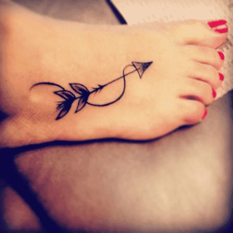 25 Best Arrow & Constellation Tattoo Ideas For Sagittarius Zodiac Signs Arrow Tattoos For Women, Tattoo Arrow, Tattoo Foot, Sagittarius Tattoo, Foot Tattoos For Women, Sarah Hyland, Arrow Tattoo, Constellation Tattoos, Arrow Tattoos