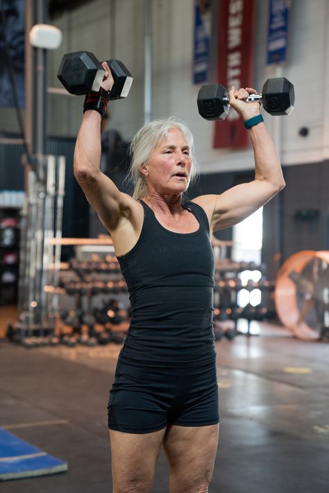 Masters athlete Marcia Walker finished in 11th place at the 2011 CrossFit Games in her age division (Women 55-59). Over the weekend, Walker took on the AGOQ placing 13th in her age division (65+). She's ready. Salt Lake City CrossFit, 📸 IG/@lfountains Crossfit Athletes Women, Josie Hamming Crossfit, Annie Crossfit Wod, Brooke Ence Crossfit, Annie Thorisdottir Crossfit, Crossfit Games, Fitness Photos, Salt Lake City, Lake City