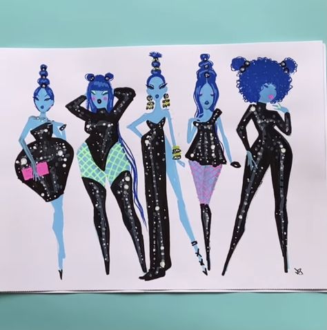 Pidgin Dolls Illustration, Pidgin Doll Illustration, Pidgin Dolls, Pidgin Doll, Doll Drawing, Paper Dolls Clothing, Fashion Design Collection, Fashion Sketchbook, Fashion Figures