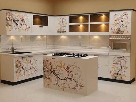 31 Amazing Colourful Kitchen Design Ideas Latest Kitchen Designs, Kitchen Design Color, Kitchen Modular, Kitchen Cupboard Designs, Kabinet Dapur, Modular Kitchen Designs, Modern Kitchen Cabinet Design, Modular Kitchen Design, Youtube Design