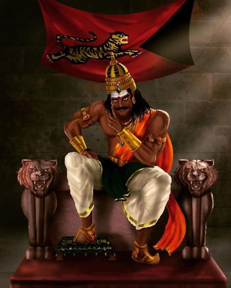 Raja Raja Cholan King Hd Wallpaper, Raavanan King Wallpaper, Ravana Wallpaper, Tamil Warrior, Ravana Images Hd, Raja Raja Cholan, Ravana King, Hindu King, Indian Kings