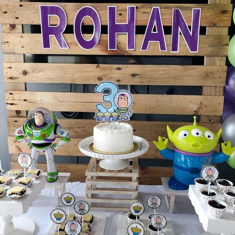 Buzz Lightyear Birthday Party Ideas | Photo 2 of 17 | Catch My Party Lightyear Birthday Party Ideas, Lightyear Birthday Party, Lightyear Party, Buzz Lightyear Birthday Party, Buzz Lightyear Party, Buzz Lightyear Birthday, Story Birthday, Toy Story Birthday, Buzz Lightyear