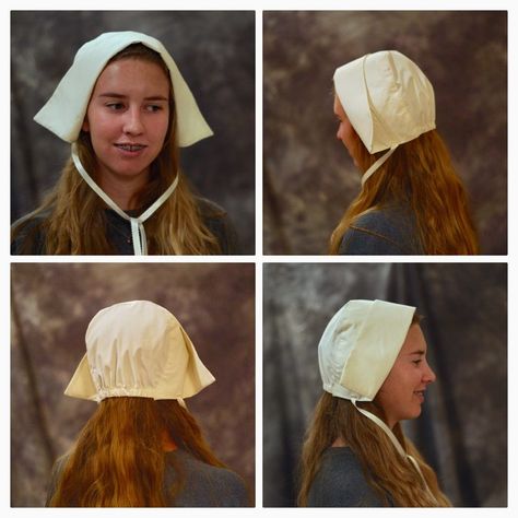 Make an easy pilgrim bonnet - noelle o designs Diy Bonnet No Sew, Pilgrim Bonnet Template, How To Make A Bonnet, Diy Pilgrim Costume, Pilgrim Bonnet, Diy Bonnet, Indian Headband, Pilgrim Clothing, Pilgrim Costume