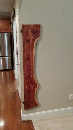 Growth Chart Live Edge Wood, Live Edge Growth Chart, Growth Charts Diy, Edge Growth, Wood Growth Chart, Ruler Growth Chart, Growth Chart Wood, Growth Ruler, Kids Growth Chart