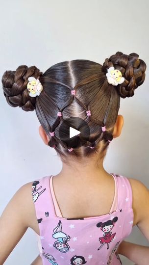 Hairstyle For Kids, Olive Hair, Brownie Girl Scout, Fun Fall Crafts, Easy Bun, Easy Bun Hairstyles, Bun Hairstyle, Hair Help, Hairstyles For School