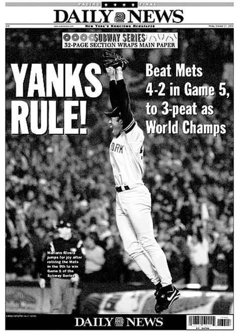 2000 World Series Game 5 - Mets vs. Yankees Go Yankees, Subway Series, Roger Clemens, Ny Baseball, Mike Piazza, Yankees World Series, Damn Yankees, Yankees Fan, New York Yankees Baseball