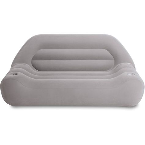 Free 2-day shipping. Buy Intex Inflatable Outdoor Camping Sofa, 75" x 37" x 34", Grey at Walmart.com Inflatable Couch, Inflatable Furniture, Comfortable Camping, Sofa Outdoor, Inflatable Chair, Inflatable Sofa, Kids Sofa, Inflatable Mattress, Mattress Sofa