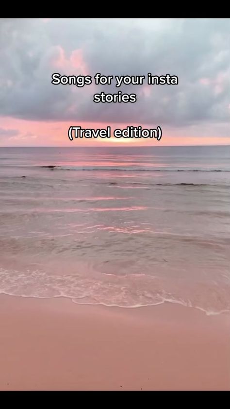 #songs Hashtag Videos on TikTok For Story Instagram, Vacation Song, Beach Songs, Music Suggestions Instagram Story, Calming Songs, Travel Songs, Chill Songs, Instagram Song, Video Travel