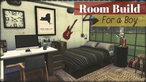 Sims 4 Cc Furniture Teenage, Sims 4 Cc Men Room, Sims 4 Teenage Bedroom No Cc, Room Sims 4 Bedrooms, Teen Boy Bedroom Bloxburg, Boys Bloxburg Room, Sims 4 Cc Furniture Bedrooms Teens Boys, The Sims 4 Cc Furniture Bedrooms Male, Bloxburg Boys Bedroom