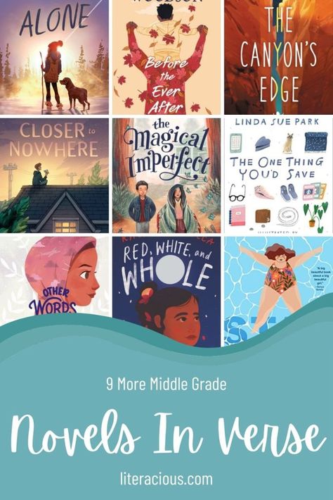 9 More Middle Grade Novels in Verse – Literacious Love Novels, Le Words, Jacqueline Woodson, Middle Grade Books, Word Choice, Short Books, Middle Grades, Busy At Work, Chapter Books