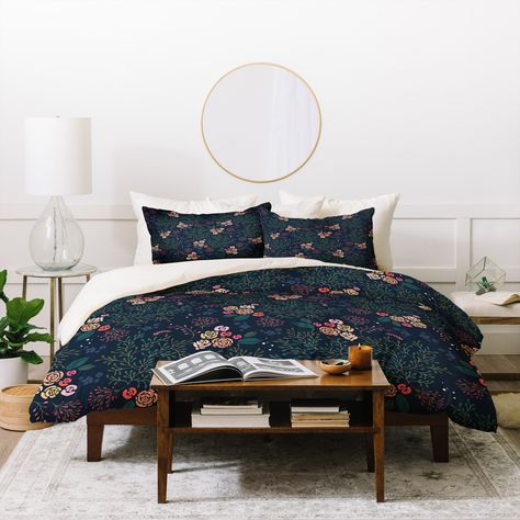 Joy Laforme, Red Duvet, Red Duvet Cover, Unique Bedding Sets, Unique Bedding, Set Bedroom, Floral Duvet Cover, Duvet Cover Pattern, Twin Duvet