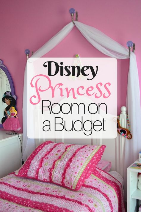 Creating a Disney Princess Room on a Budget Disney Princess Bedroom Decor, Diy Princess Room, Disney Princess Room Decor, Princess Bedroom Decor, Disney Princess Bedroom, Girls Princess Bedroom, Girls Princess Room, Disney Princess Room, Princess Bedrooms