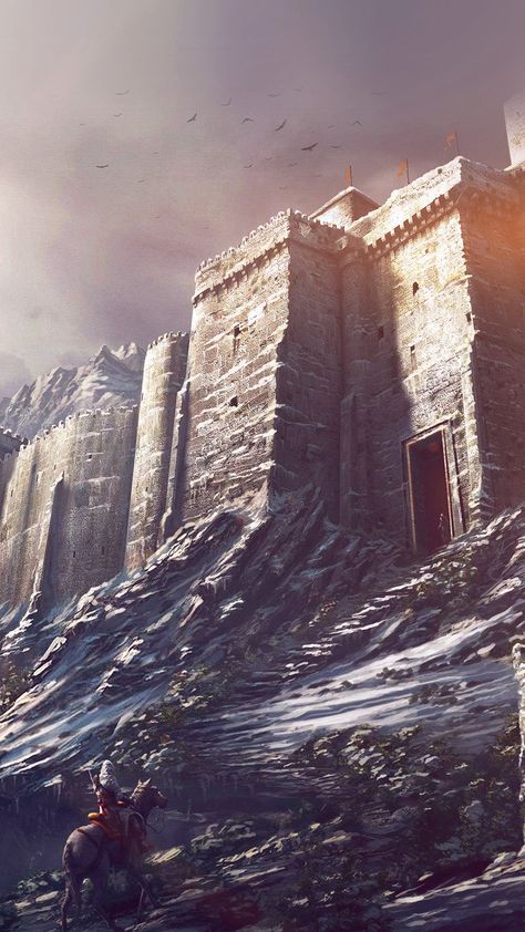 Game Illustration Castle Snow Winter Flare #iPhone #6 #plus #wallpaper Illustration Castle, Castle Snow, Iphone Wallpaper World, Snow Illustration, Iphone 6 Plus Wallpaper, Iphone 5s Wallpaper, Celaena Sardothien, Best Wallpaper Hd, Throne Of Glass Books