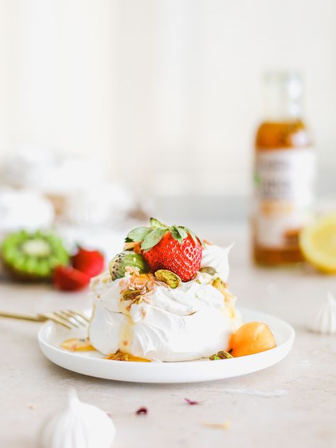 Recipes | The Ultimate Mini Pavlova Mini Pavlova Recipe, Passionfruit Dessert, Seafood Lunch, Tropical Desserts, Mini Pavlova, Pavlova Recipe, Australian Food, Dessert Sauces, Food Names