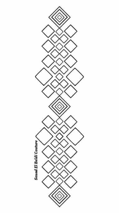 Optical Illusion Tattoos, Illusion Tattoos, Geometric Pattern Art, Embroidery Template, Diy Embroidery Patterns, Border Embroidery Designs, Bead Embroidery Patterns, Next Tattoo, Stencil Patterns