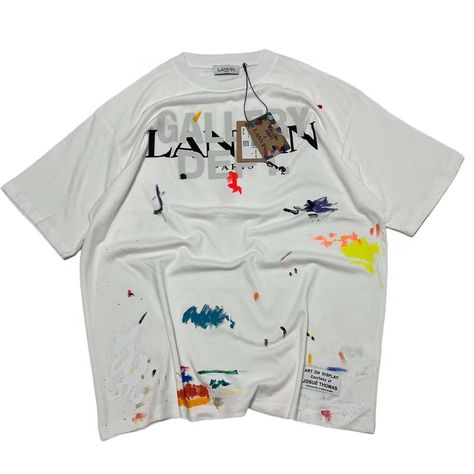 Paint Splatter On Clothes, Paint Splatter Shirt, Gallery Dept, Paint Splatter, Lanvin, Design Inspo, Passion For Fashion, My Jewellery, Tie Dye