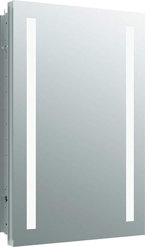 Amazon.com: Kohler 99003-TLC-NA Verdera Lighted Medicine Cabinet, Aluminum: Home Improvement Mirror Medicine Cabinets, Medicine Cabinet With Lights, Kohler Vanity, Mirror Medicine Cabinet, Surface Mount Medicine Cabinet, Surface Mount Lighting, Medicine Cabinet With Mirror, Recessed Medicine Cabinet, Lighted Medicine Cabinet