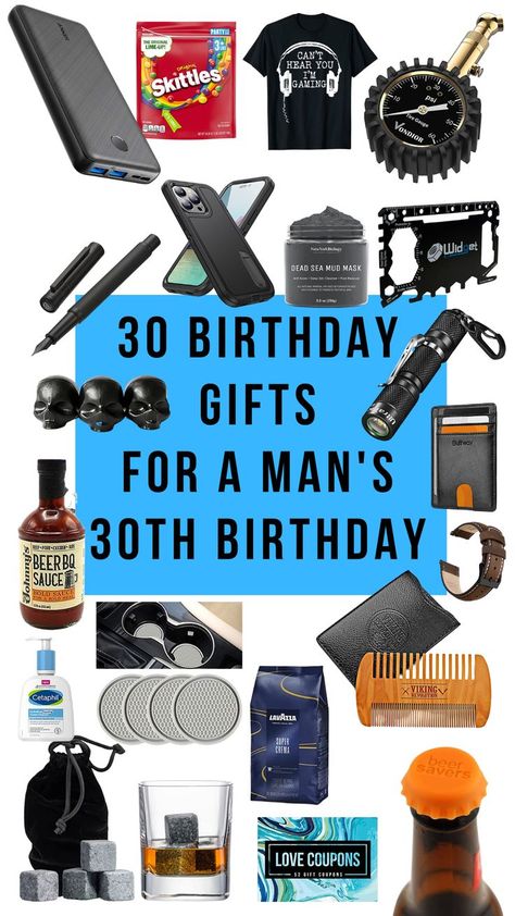 30-birthday-gifts-for-a-30th-birthday 30th Birthday For Husband, 30 Gifts For 30th Birthday, Man 30th Birthday Ideas, Gifts For 30th Birthday, Dirty 30 Gifts, 30th Birthday Gifts For Best Friend, Birthday For Husband, 30 Birthday Gifts, 30th Birthday Party Gifts