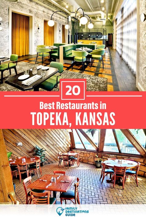 Want to see the best restaurants in Topeka, KS? We’re FamilyDestinationsGuide, and we’re here to help: From incredible brunch spots and amazing places to eat dinner, to local foodie spots and hidden gems, discover the BEST Topeka restaurants - so you get memories that last a lifetime! #topeka #topekarestaurants #restaurantsintopeka #bestrestaurantsintopeka #placestoeattopeka Kansas Travel, Topeka Kansas, Adventure Ideas, Brunch Places, Cyprus Greece, Family Destinations, Brunch Spots, Colorado Travel, Food Places