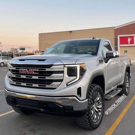 Gmc Sierra Single Cab, Gmc Denali Truck, Denali Truck, Light Rail Vehicle, Single Cab Trucks, Gmc Denali, Dropped Trucks, Truck Yeah, Regular Cab