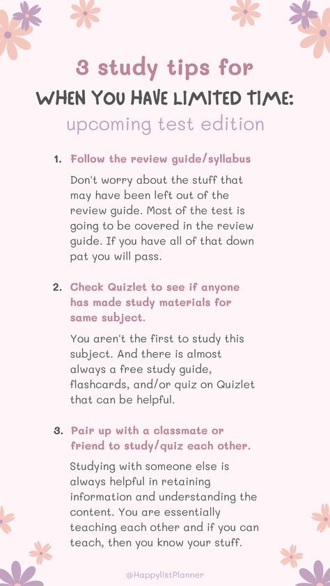 Study Tips For Each Subject, Tabe Test Study Guides, How To Ace A Test You Didnt Study For, Study Tips Flashcards, Test Study Tips, How To Study For A Science Test, How To Cover Syllabus In Less Time, Quizlet Aesthetic, How To Make A Study Guide