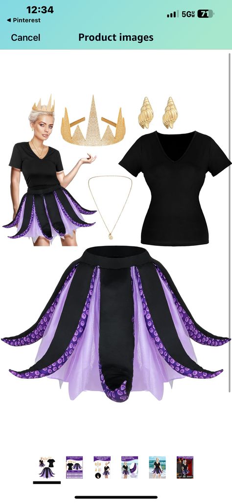 Ursula Cosplay, Fantasias Halloween, Run Disney, Halloween 2024, Costume Ideas, Halloween Costume, Halloween Costumes, Halloween, Disney