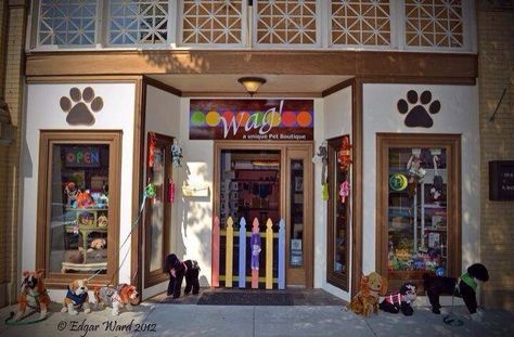 Wag! A Unique Pet Boutique, in downtown Hendersonville NC. All sorts of great pet stuff, make sure you check them out! http://wagpetboutique.com/ Pet Boutique Ideas Store Design, Pet Boutique Ideas, Petshop Design Pet Store, Dog Boutique Ideas, Indoor Dog Park, Pet Store Design, Pet Store Ideas, Best Dog Food Brands, Cat Food Brands