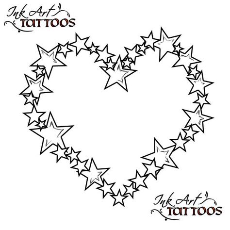 Star Tats, Eagle Outline, Stars Tattoo, Nautical Star, Star Clipart, New Tattoo Designs, Star Tattoo Designs, Heart Coloring Pages, Words Coloring Book