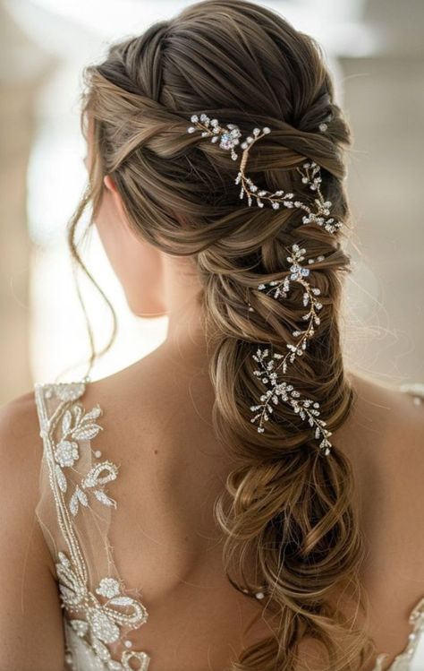 Rapunzel Wedding, Bride Hair, Dreamy Wedding, Bride Hairstyles, Rapunzel, Wedding Hair, Wedding Hairstyles, Wedding Ideas, Hairstyles