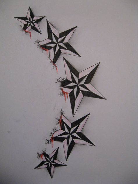 Nautical Star Tattoo Designs, Nautical Star Tattoo, Star Sleeve Tattoo, Star Tattoos For Men, Nautical Star Tattoos, Half Sleeve Tattoos, Nautical Star, Star Tattoo Designs, Nautical Tattoo