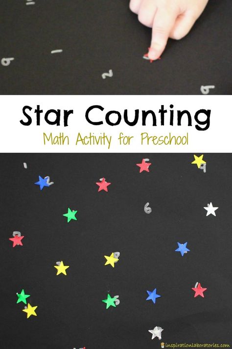 Math For Preschoolers, Star Activities, Space Lesson Plans, Math Activities For Toddlers, Math Counting Activities, Space Theme Preschool, Space Week, Space Lessons, Space Preschool