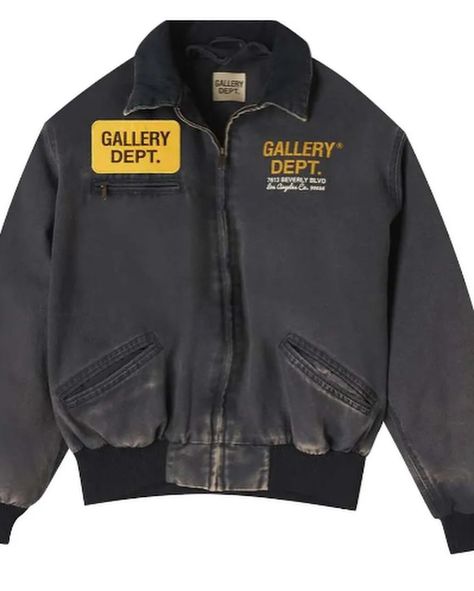 Gallery Dept mechanic jacket, in the navy colourway @gallerydepartment Mechanic Jacket, Mechanics Jacket, In The Navy, Gallery Dept, The Navy, Fonts Design, Streetwear Fashion, Work Wear, Design Ideas