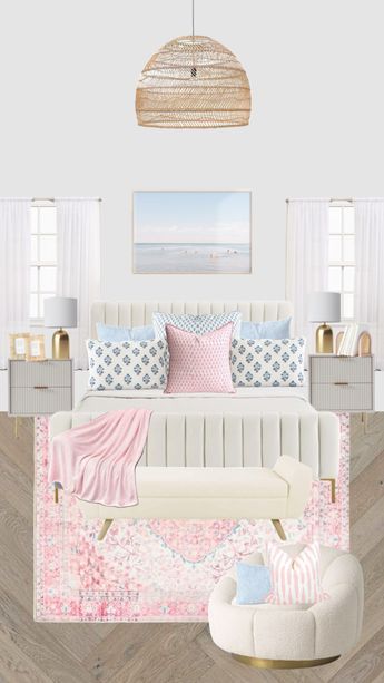 Check out elllygrace's Shuffles Sorority Room, College Dorm Room Decor, Dorm Room Inspiration, Preppy Room Decor, Preppy Room, Redecorate Bedroom, Room Redo, Room Design Bedroom, Room Makeover Bedroom