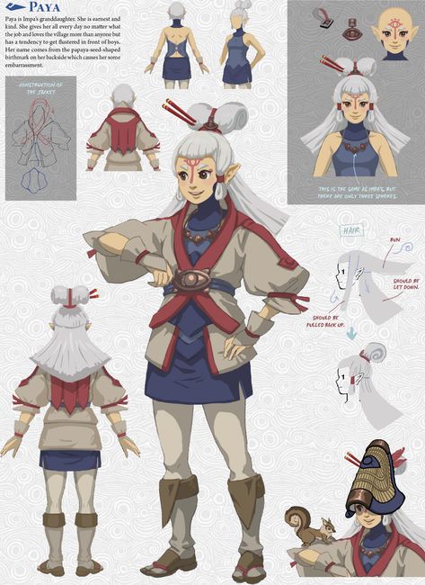 Paya - Zelda Wiki Serious Personality, Breath Of The Wild Art, Sheikah Slate, Kakariko Village, Zelda Drawing, Zelda Cosplay, Wild Art, Hyrule Warriors, Zelda Breath Of The Wild