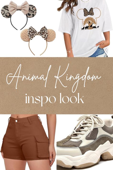 Cute and Simple outfit Idea for your next trip to Animal Kingdom. Disney Bounding Animal Kingdom, Funny Animal Kingdom Shirts, Disney World Family Shirts Animal Kingdom, Disneybound Animal Kingdom, Animal Kingdome Shirt, Animal Kingdom Outfit, Simple Outfit, Disney Shirt, Inspo Outfit