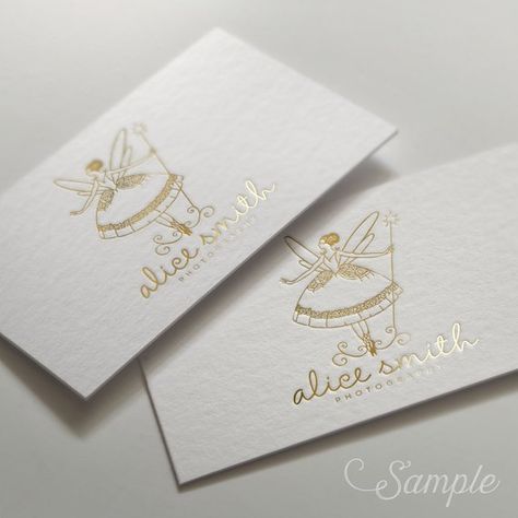 Fairy Business Card, Fairy Logo Design Ideas, Fairy Branding, Princess Logo Design, Fairy Packaging, Fairy Logo Design, Fairytale Logo, Fairy Logo, Ft Logo