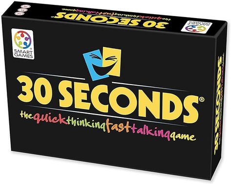 SmartGames - 30 Seconds, UK Edition Board Game, Multiplayer, Ages 12+ Status Update, Teen Numbers, Isles Of Scilly, Channel Islands, Preschool Games, Traditional Games, Game Inspiration, Adult Games, Age 12