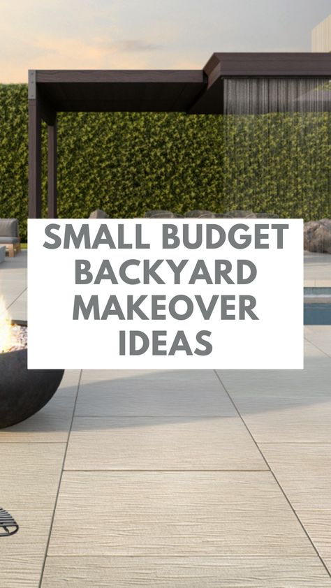 In this article, we'll discuss six easy low-cost ideas to spruce up your outdoor space. Click on the link to learn more! Budget Backyard Makeover, Backyard Makeover Ideas, Patio Makeover, Budget Backyard, Backyard Makeover, Small Budget, Makeover Ideas, Backyard Patio Designs, Remodeling Ideas