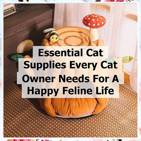 Discover the must-have cat supplies every cat owner needs to ensure a happy and healthy feline life. From cozy beds and engaging toys to nutritious food and grooming essentials, our guide covers everything to keep your furry friend purring with joy. Whether you're a new cat parent or looking to upgrade your supplies, this comprehensive list will help you create a loving environment for your beloved pet. Explore now for tips and recommendations! Cat Items Products, Cat Must Haves, Cozy Beds, Cat Hacks, Nutritious Food, Bark Box, Cat Items, Cat Parenting, Cat Owner