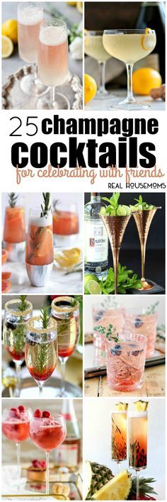 No matter what time of year it is, these 25 Champagne Cocktails for Celebrating with Friends are sure to make your gathering extra special! Champagne Drinks New Years Eve, New Year’s Eve Champagne Drinks, Easy New Year’s Eve Cocktails, New Year’s Eve Cocktails For A Crowd, New Years Cocktails For A Crowd, Nye Drinks For A Crowd, New Year’s Eve Cocktail Ideas, New Year’s Eve Punch, New Year’s Eve Drink Ideas