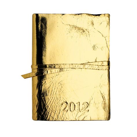 Hello 2012! Ms Design, Leather Diary, All That Glitters Is Gold, Gold Digger, Note Book, Shades Of Gold, Day Planners, All That Glitters, Benjamin Moore