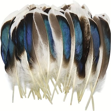 Faster shipping. Better service Dream Catcher Crafts, Masquerade Decorations, Feather Garland, Large Feathers, Feather Crafts, Exotic Bird, Duck Feather, Craft Wedding, Wedding Party Decorations