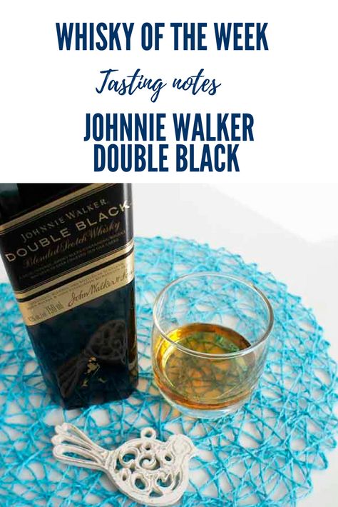 REview and Tasting notes for the Johnnie Walker Double Black Blended whisky Johny Walker Whisky, Johnnie Walker Double Black, Johnny Walker, Blended Whisky, Whisky Tasting, Blended Scotch Whisky, Double Black, Johnnie Walker, Malt Whisky