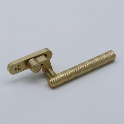 Window Handles Ideas, Window Handles, Lever Handle, Cnc Machine, Renovation Project, Window Display, Double Tap, Brass Hardware, Solid Brass