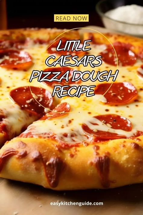 Last Updated on August 6, 2023 Little Caesars is a household name when it comes to pizzas. The restaurant chain dates back to 1959 when Mike and Marian Ilitch opened the first store in Garden City, Michigan. Over the years, they have become one of the most popular pizza chains in the United States and ... Read more Dough Recipe Easy, Pretzel Pizza, Deep Dish Pizza Recipe, Little Caesars, Pizza Dough Recipe Easy, Kitchen Guide, Pizza Dough Recipe, Pizza Crust Recipe, Deep Dish Pizza